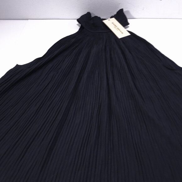 NWT 295 Ramy Brook Women's Arthur Pleated Mock Turtleneck Sleeveless Top M L - Picture 10 of 16